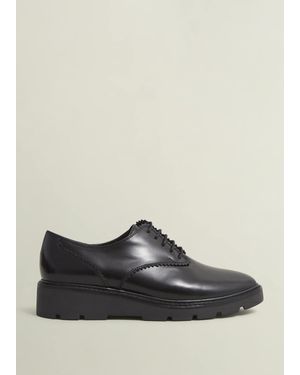 Hobbs Chelsey Lace-Up Shoes - Black