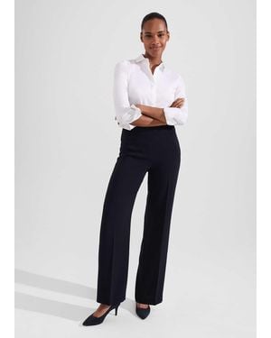 Hobbs Stevie Wide Trousers - Blue