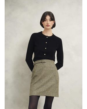 Hobbs Lilla Skirt - Natural