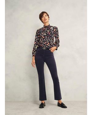 Hobbs Hampstead Cord Trousers - White
