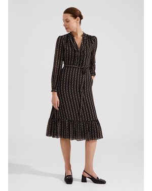 Hobbs Petite Alexia Dress - Black