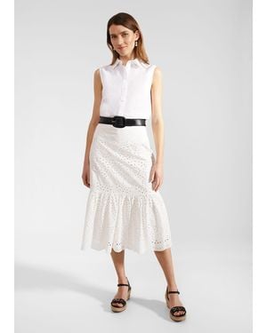 Hobbs Jemma Skirt - White