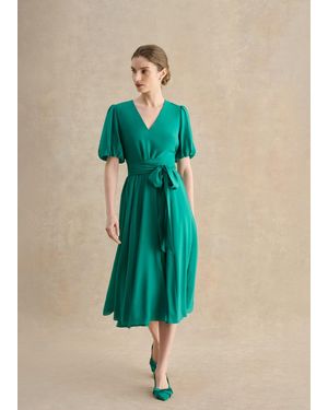 Hobbs Barrington Dress - Green