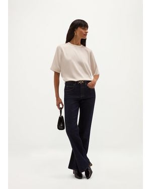 Hobbs Salma Satin Top - Natural