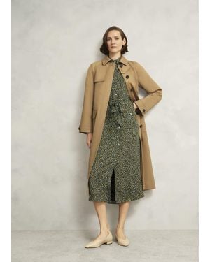 Hobbs Donnington Shower Resistant Trench Coat - Natural
