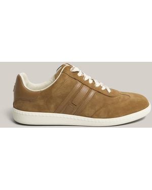 Hobbs Khloe Suede Trainers - Brown