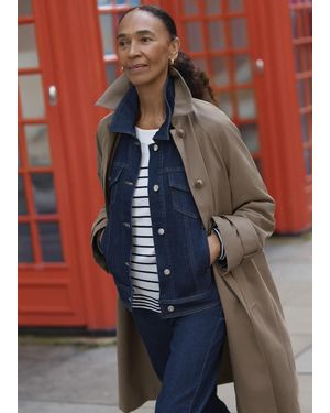 Hobbs Vivienne Denim Jacket - Blue