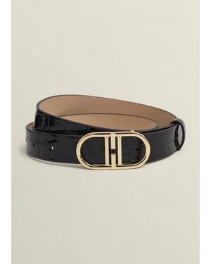 Hobbs Kiera Leather Belt - Black