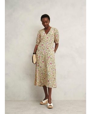 Hobbs Petite Santana Dress - Natural