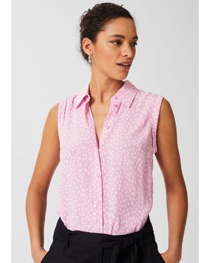 Hobbs Esme Sleeveless Top - Pink