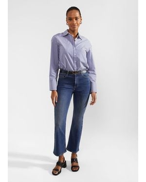 Hobbs Niomi Crop Jeans - Blue