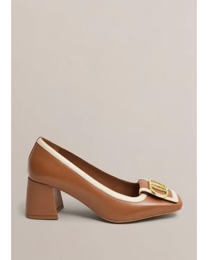 Hobbs Lexia Court Shoes - Natural