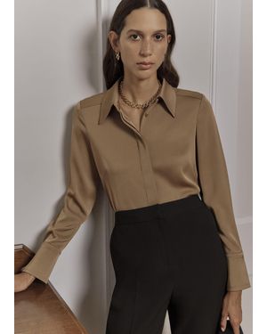 Hobbs Gresham Shirt - Brown