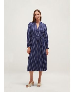 Hobbs Zia Dress - Blue
