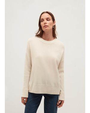 Hobbs Darla Wool Blend Jumper - Natural