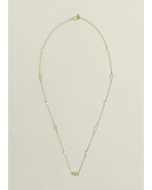 Hobbs Bette Long Necklace - White