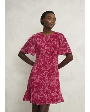 Hobbs Iona Textured Dress
