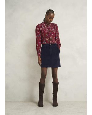 Hobbs Izara Corduroy Skirt - Multicolour