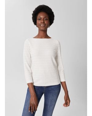 Hobbs Robin Jumper - White