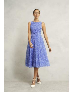 Hobbs Jess Dress - Blue