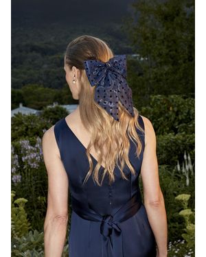 Hobbs Bhavina Bow Clip - Blue