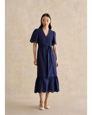 Hobbs Meghan Dress - Blue