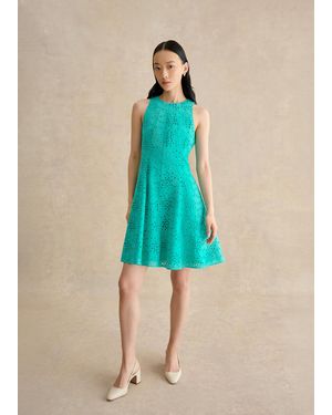 Hobbs Parling Dress - Blue