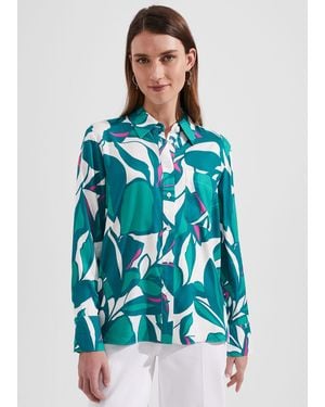 Hobbs Carmina Shirt - Blue