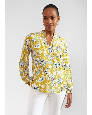 Hobbs Shona Blouse - Metallic