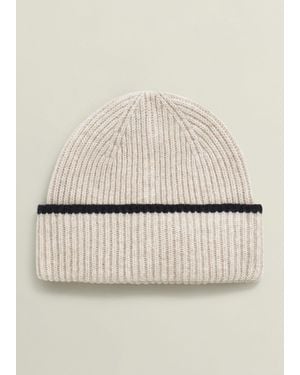 Hobbs Acacia Wool Knit Hat - Natural