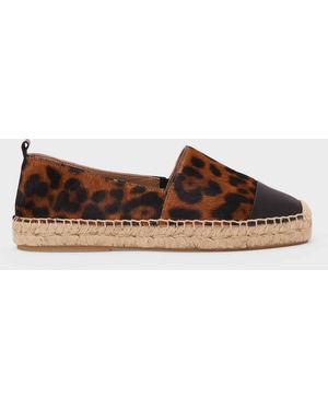 Hobbs Philippa Leather Flatform Espadrille - Brown
