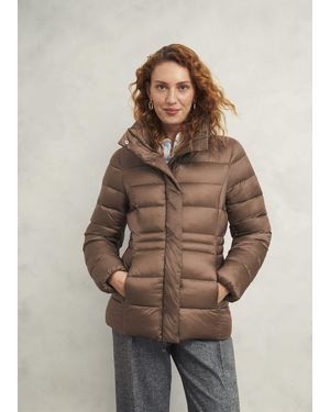 Hobbs Tonicha Puffer Coat - Brown