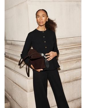 Hobbs Bridget Knitted Jacket - Black