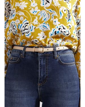 Hobbs Norfolk Leather Belt - Blue