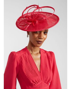 Hobbs Freya Fascinator - Red
