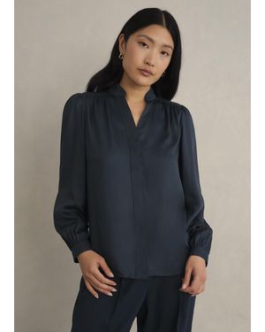 Hobbs Gwen Blouse - Blue