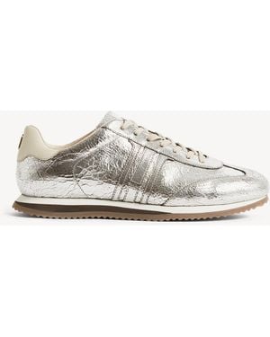 Hobbs Sofie Leather Trainers - White