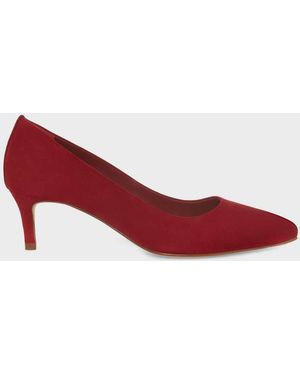 Hobbs Emma Court Shoes - Red