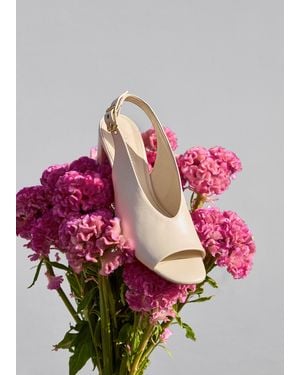 Hobbs Kali Leather Sandals - Pink