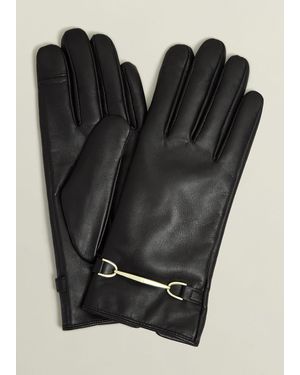 Hobbs Tara Leather Gloves - Black
