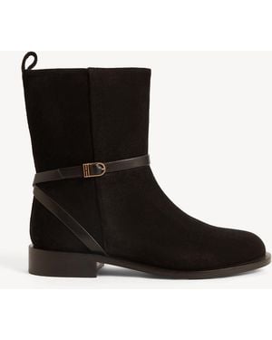 Hobbs Marley Suede Ankle Boots - Black