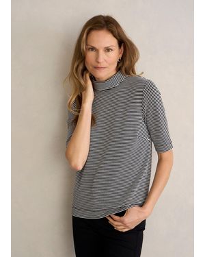 Hobbs Tali Textured Top - Grey