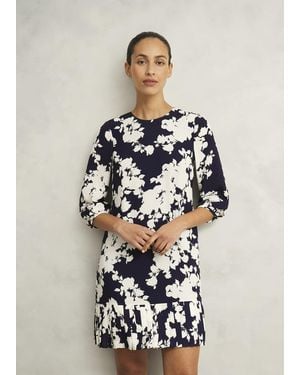 Hobbs Liana Floral Dress - White