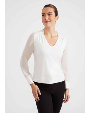 Hobbs Louisa Top - White