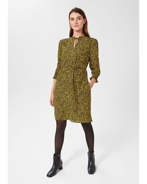 Hobbs Tafara Tunic Dress - Green