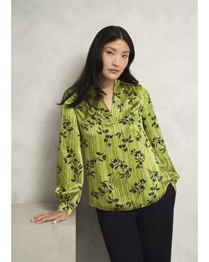 Hobbs Fara Blouse - Green