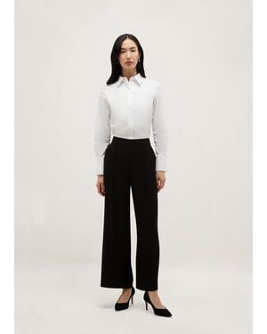 Hobbs Rae Cropped Trousers - White