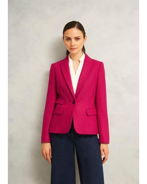 Hobbs Clare Wool Jacket - Pink