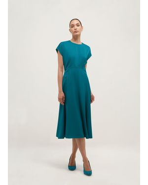 Hobbs Adela Dress - Blue