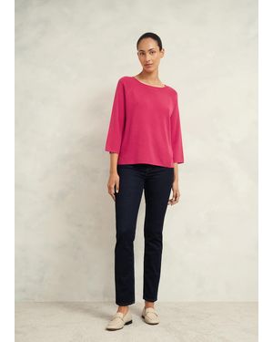 Hobbs Jana Jumper With Wool - Pink